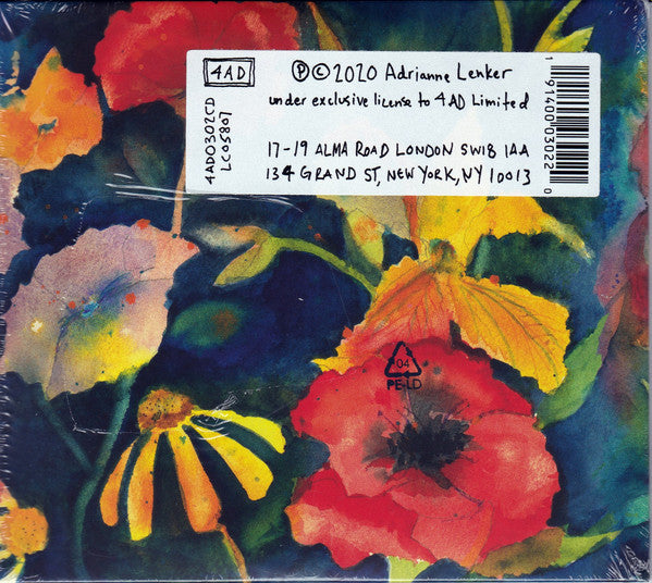 Adrianne Lenker : Songs And Instrumentals (2xCD, Album)