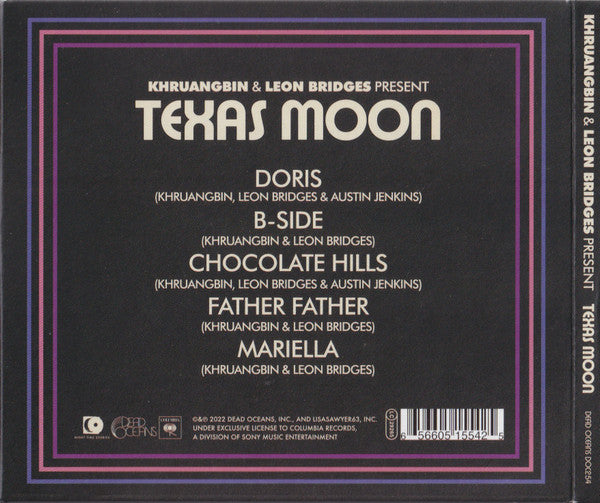 Khruangbin & Leon Bridges : Texas Moon (CD, EP)