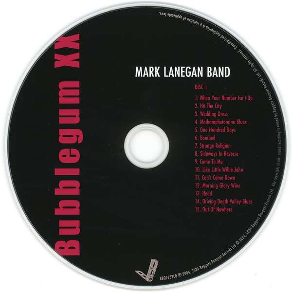 Mark Lanegan Band : Bubblegum XX (CD, Album, RE + CD, Comp + CD + RM, 20t)