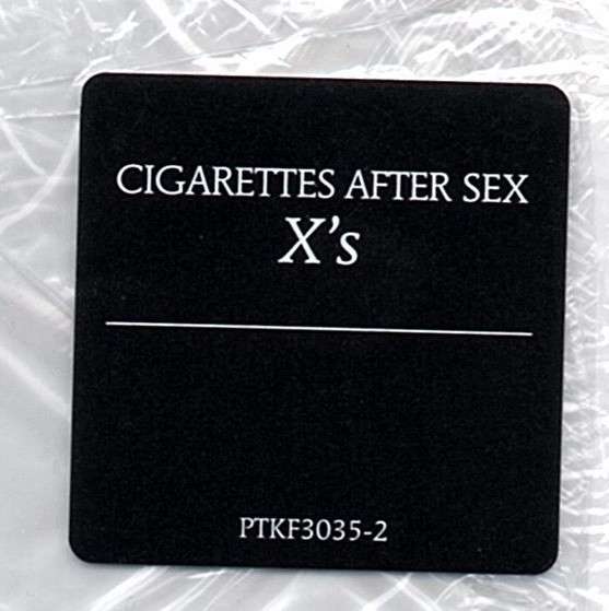 Cigarettes After Sex : X's (CD, Album, Dig)