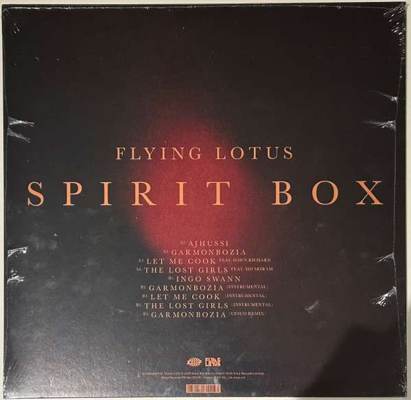 Flying Lotus : Spirit Box (12", EP, RSD, Ltd, Bla)