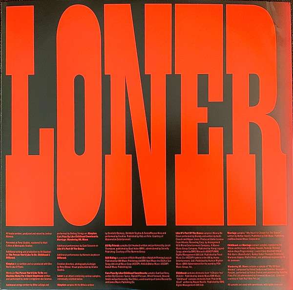 Barry Can't Swim : Loner (LP, Album, Ltd, Gol)