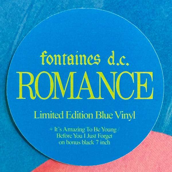 Fontaines D.C. : Romance (LP, Album, RE, Tur + 7", Single + Ltd)