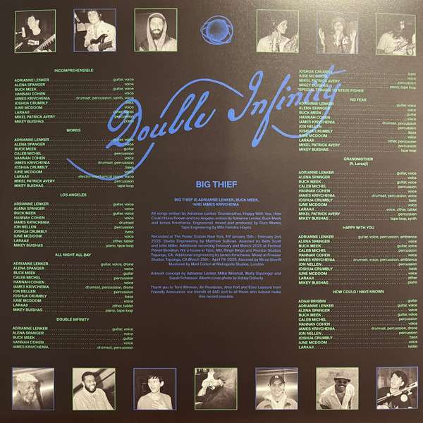 Big Thief : Double Infinity (LP, Album, Ltd, Gre)