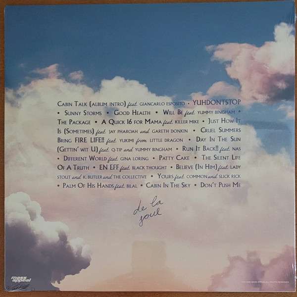 De La Soul : Cabin In The Sky (2xLP, Album, Ltd, Sky)