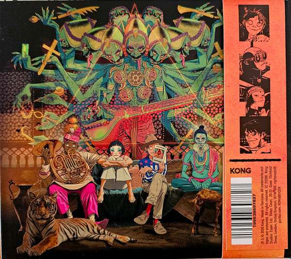 Gorillaz : पर्वत (The Mountain) (2xCD, Album, Dlx, CD )