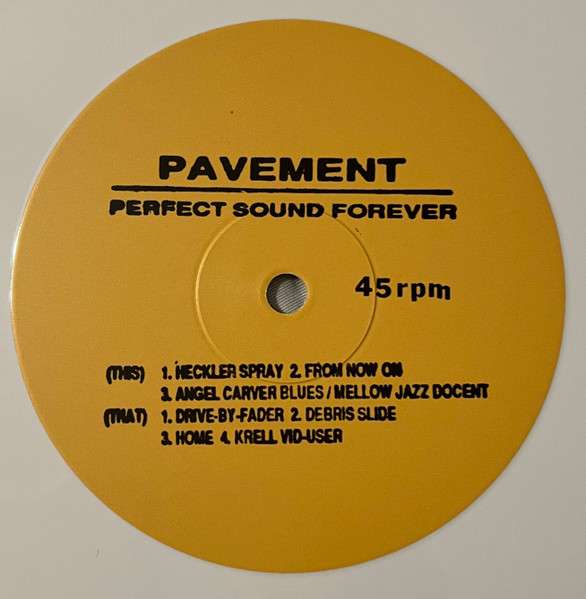 Pavement : Perfect Sound Forever (10", EP, RSD, Ltd, RE, Whi)